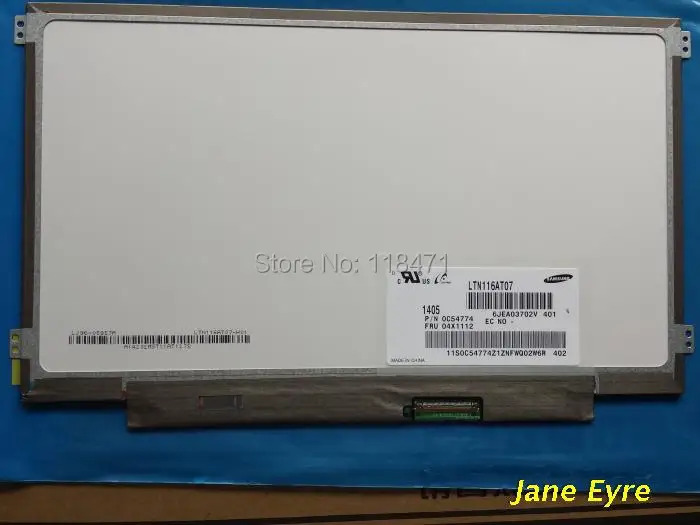 N116BGE-LB1 LCD 패널 디스플레이 11.6 인치