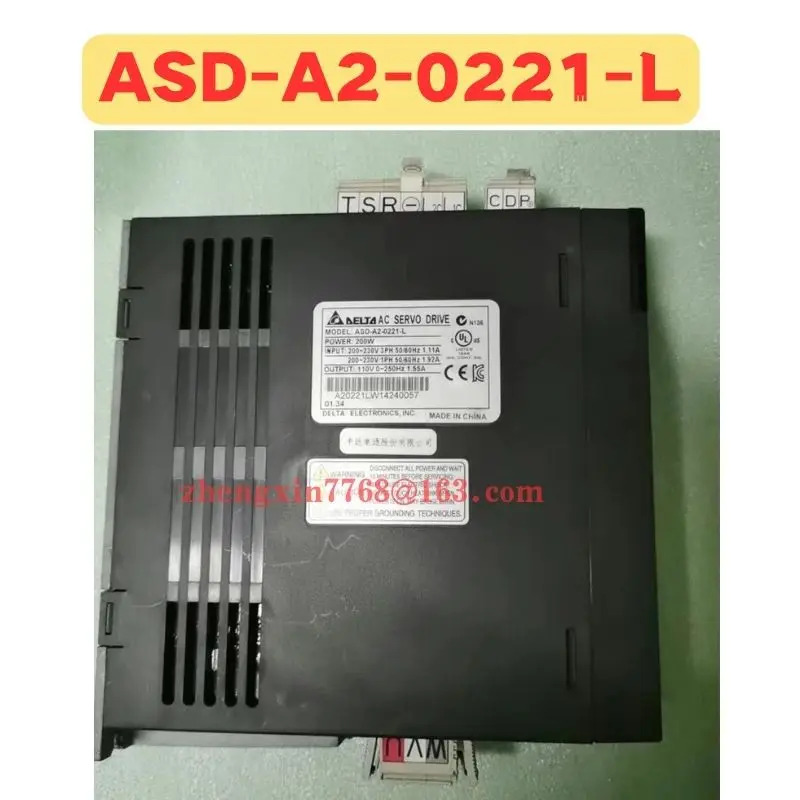리퍼 서보 드라이브 ASD-A2-0221-L ASD A2 0221 L 정상 기능 완료