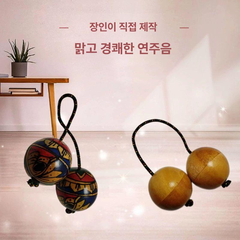 아살라토 재미있는악기 우드 리듬 아프리카악기 쉐이커 딸랑이 컬러 퍼커션 타악기 - 상세 이미지 3