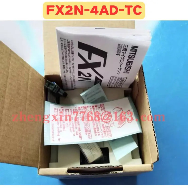 오리지널 FX2N-4AD-TC FX2N 4AD TC 모듈 신
