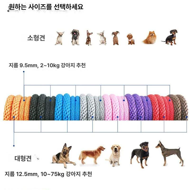 애완동물 칼라 목줄 빨간색 체인 로프 끈 버클 도그 벨 조끼 반사 안전 - 상세 이미지 2
