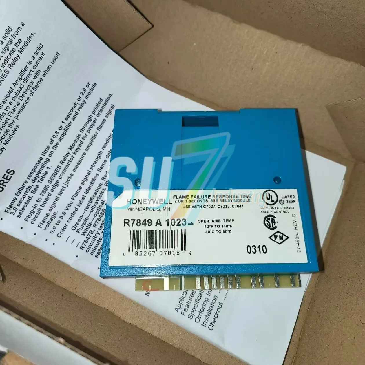 R7849A1023 불꽃 증폭기 원본