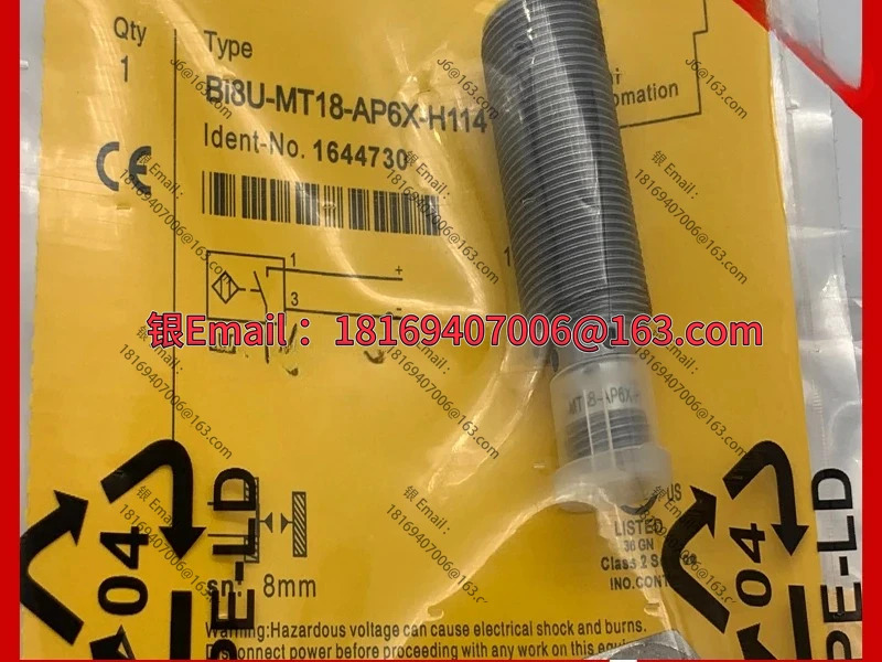 BI10U/BI8U-MT18-AP6X-H1141/AN6X 3선 상시 열림 센서