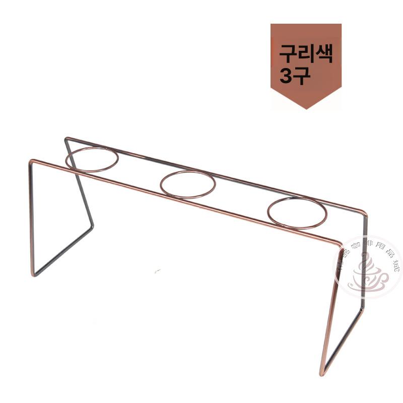 선반 핸드드립거치대 스테이션 홈카페 커피드리퍼 베이스 고정대 컬러 월넛색 - 상세 이미지 2