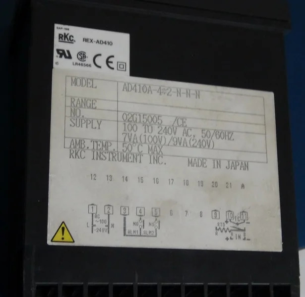 REX-AD410A 일본 RKC 온도 디스플레이 온도조절기 컨트롤러