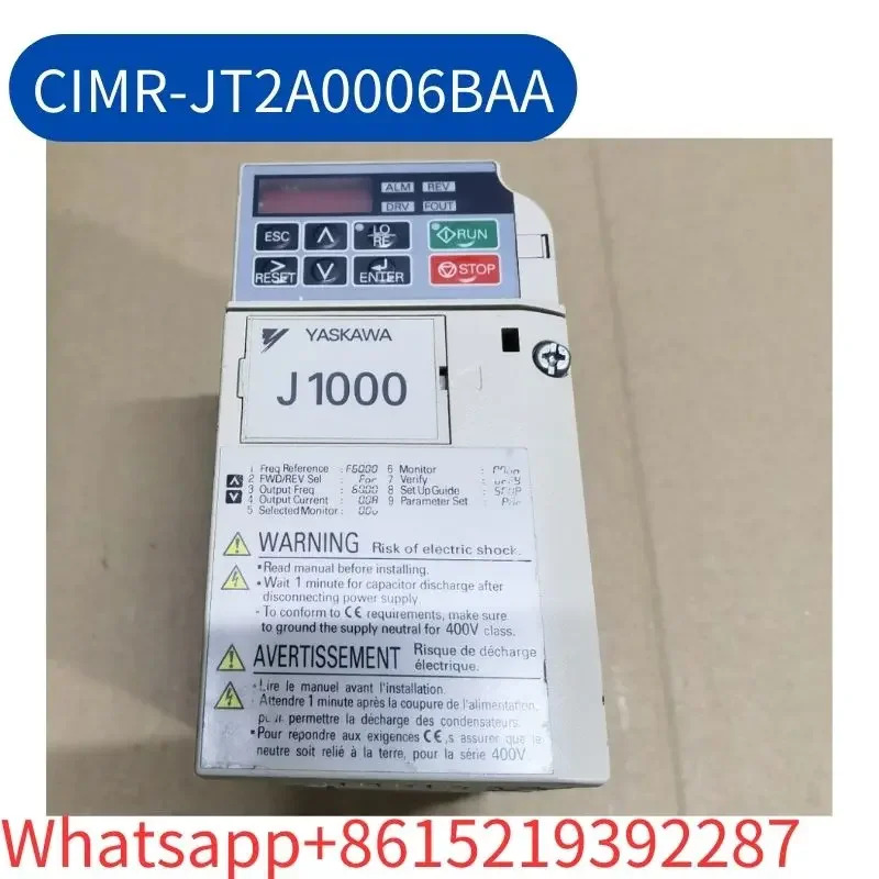 CIMR-JT2A0006BAA 인버터 220V 1.1/0.75KW 리퍼 OK