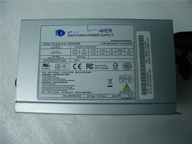 산업컴퓨터 전원공급장치 키트 SPI300A8B8 FSP300-60ATV - 5V