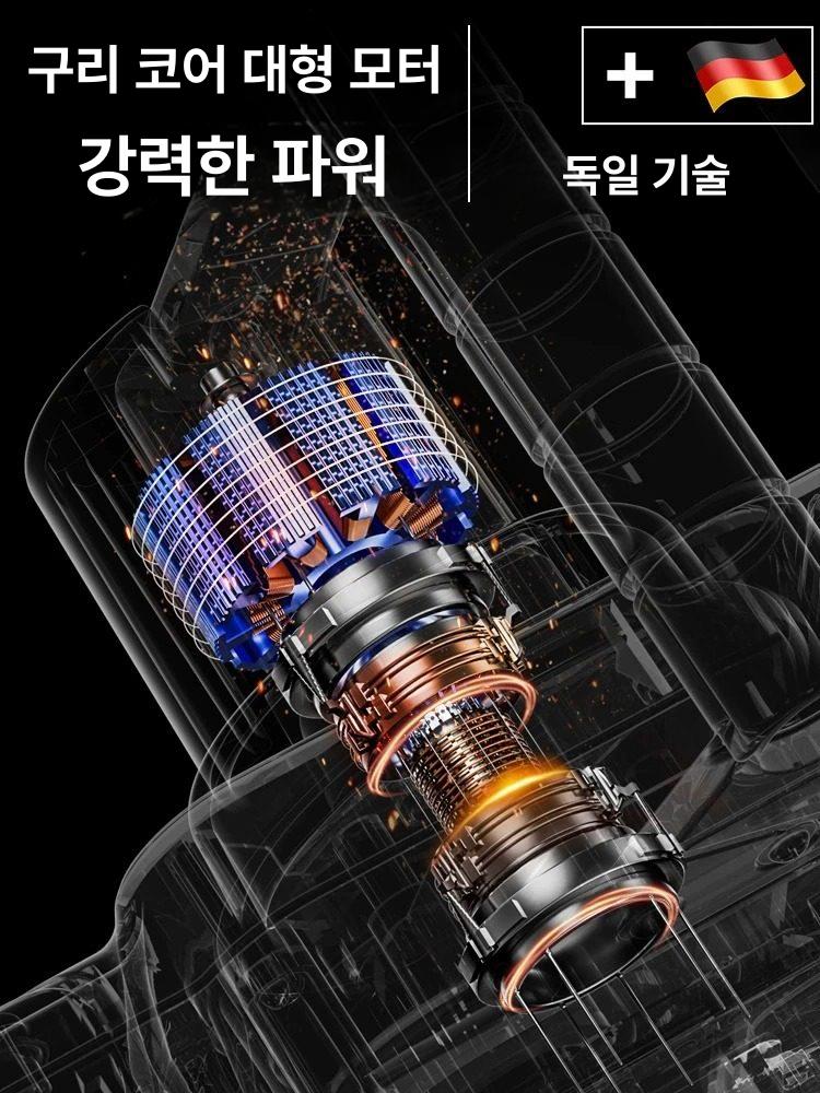 무선 체인톱 미니 브러시리스 전기톱 가지치기 목공용 절단용 한손 충전식기계톱 - 상세 이미지 2