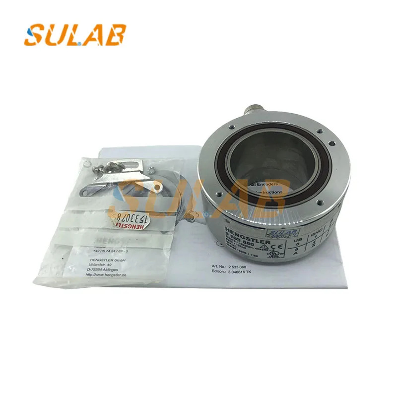 HENGSTLER 엘리베이터 에스컬레이터 예비 부품 인코더 RI76TD/10000AH 4N42RX-8 0533880