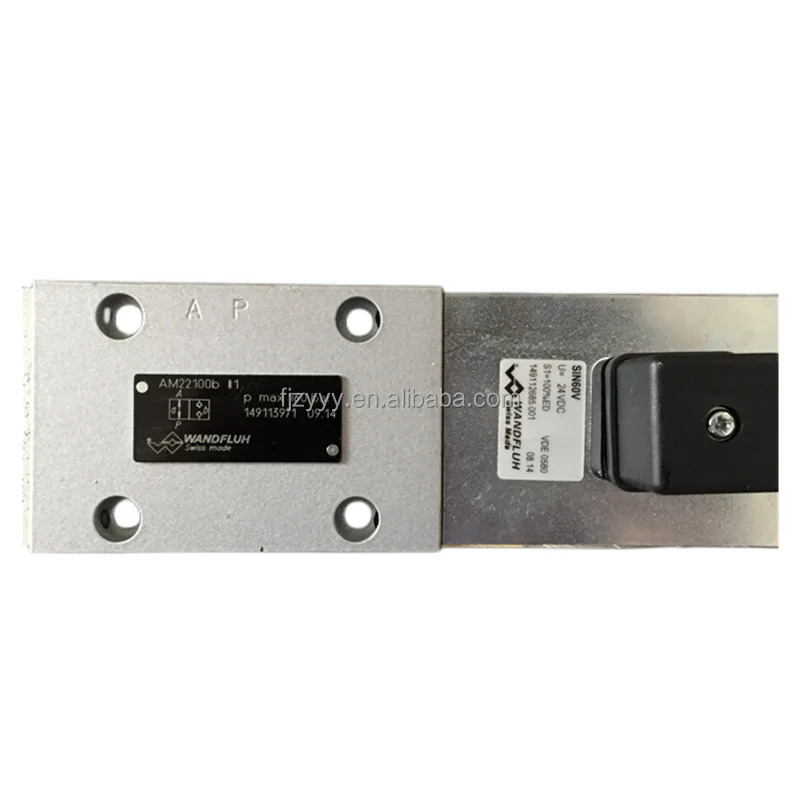 Wandfluh 유압 솔레노이드 밸브 SDSPM 22 -BA-G24/VD SDSPM22-AB-G24/VD SVSPM33-BC-G24/WD AS22060B-G24 AS22061A