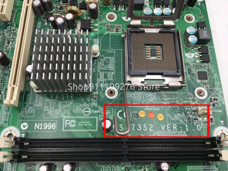 hp호환 DX7400 DX7408 마더보드마더보드 480909-001 447400-003 MS-7352