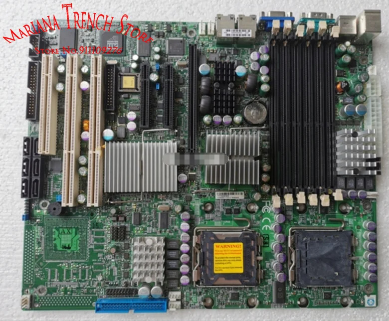 슈퍼마이크로 마더보드X7DVA-E 쿼드 듀얼 코어 64 비트 제온 DDR2 SATA 3.0Gbps