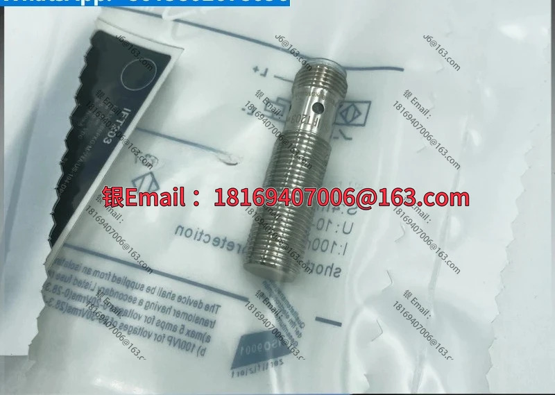 유도형 스위치 IFT203 플매트 카펫 러그DC PNP 상시 열림 센서 10-30VDC