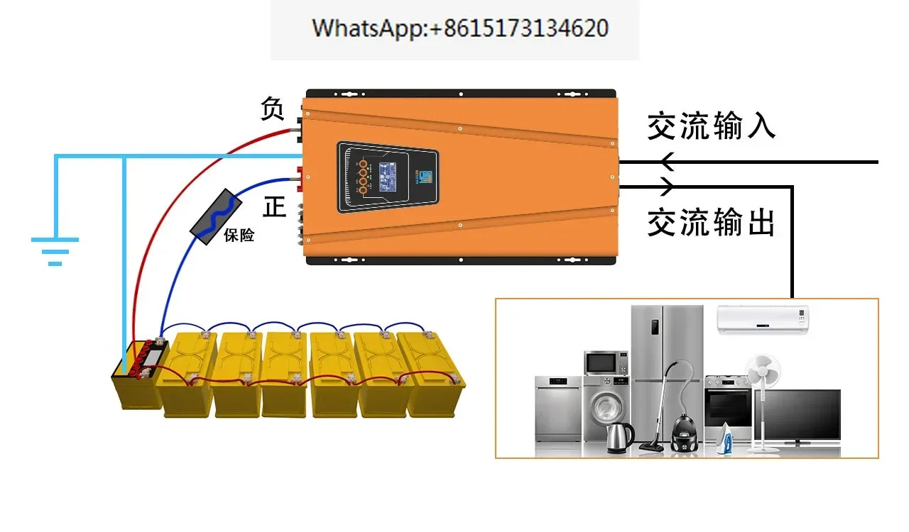 순위 고효율 인버터 6000W 48V DCAC 110V 220V 230V 6KW 토로 이달 순수 사인파 전력