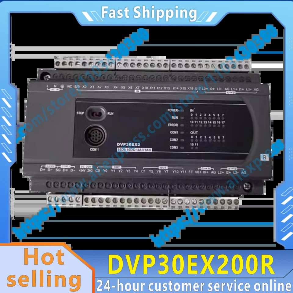 오리지널 PLC 컨트롤러 DVP30EX200R 신