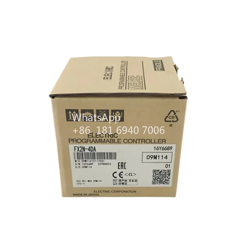 FX2N 시리즈 PLC 모듈 프로그래밍 컨트롤러 24VDC FX2N-4AD FX2N-4DA 신