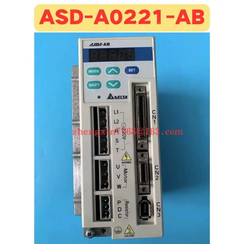 리퍼 서보 드라이브 ASD-A0221-AB ASD A0221 AB 정상 기능 완료