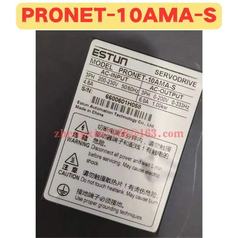 리퍼 서보 드라이브 PRONET-10AMA-S PRONET 10AMA S 정상 기능 완료