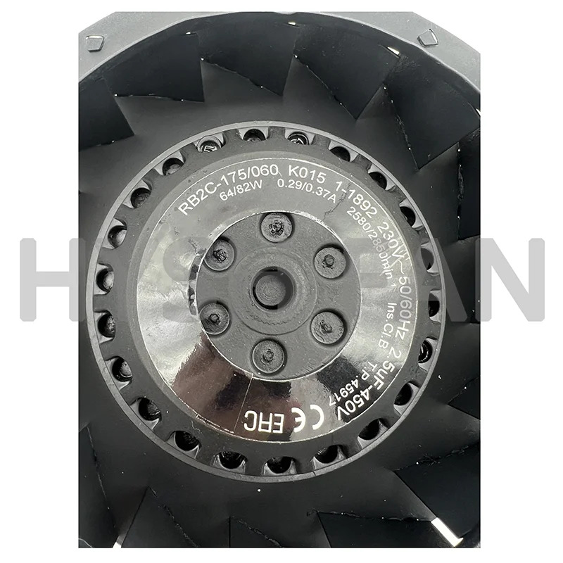 원심 냉각팬 풍력 블로워 RB2-175/060 K015 I-1892 230V