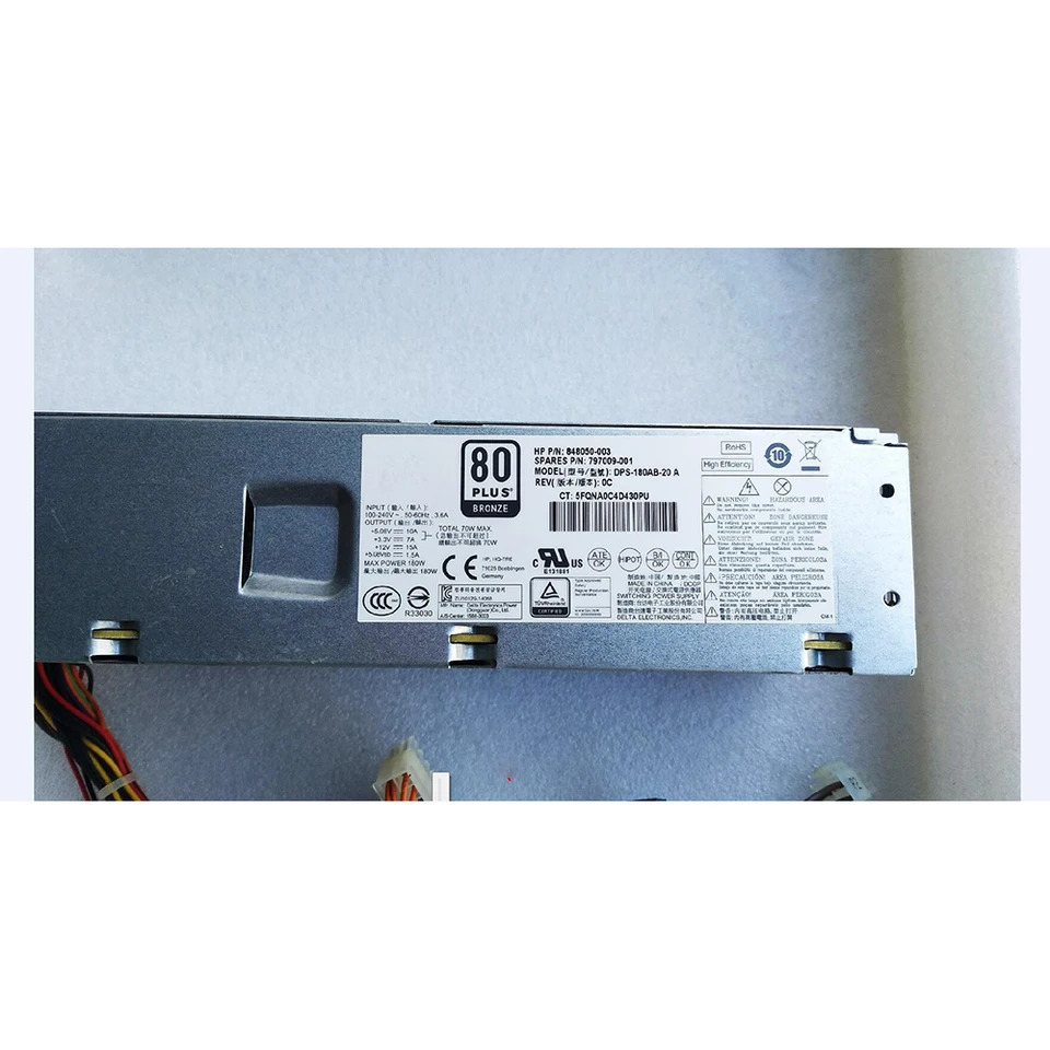 hp호환 400 G3 SFF 793073-001 797009-001 DPS-180AB-20 A PCE019 848050-004 리퍼 완료 키트