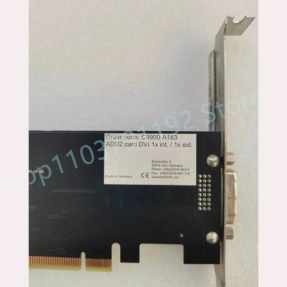BECKHOFF C9900-A183-0 DVI 그래픽 카드 C9900-A183용