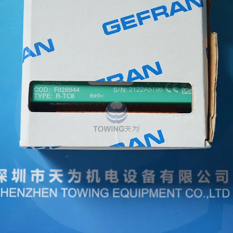 오리지널 이탈리아 GEFRAN 모듈 R-TC8 납품 F026944가지 보상