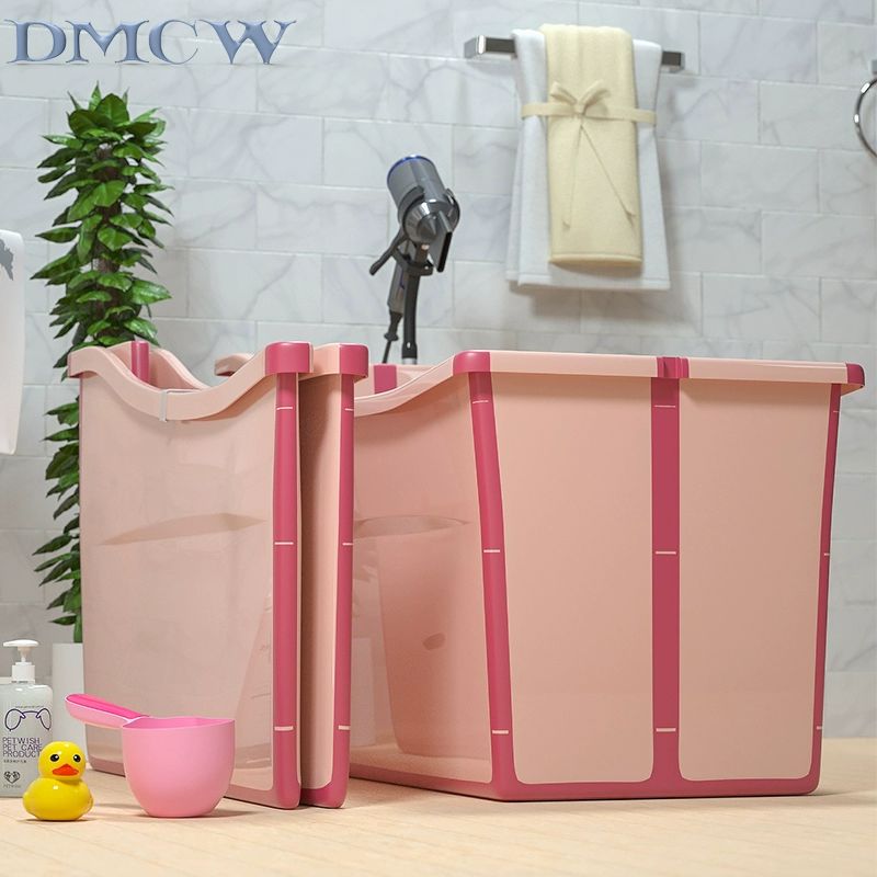 반신욕 성인접이식욕조 목욕통 커버 간이욕조접이식 짙은 나홀로사우나 가정용욕조 - 상세 이미지 4