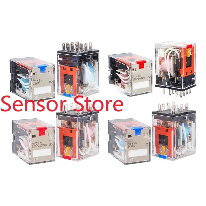 5PCS MY2IN-D2 MY4IN DC24V 220V HH 52P 54P