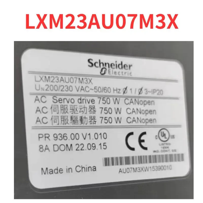 리퍼 LXM23AU07M3X 서보 드라이버 OK