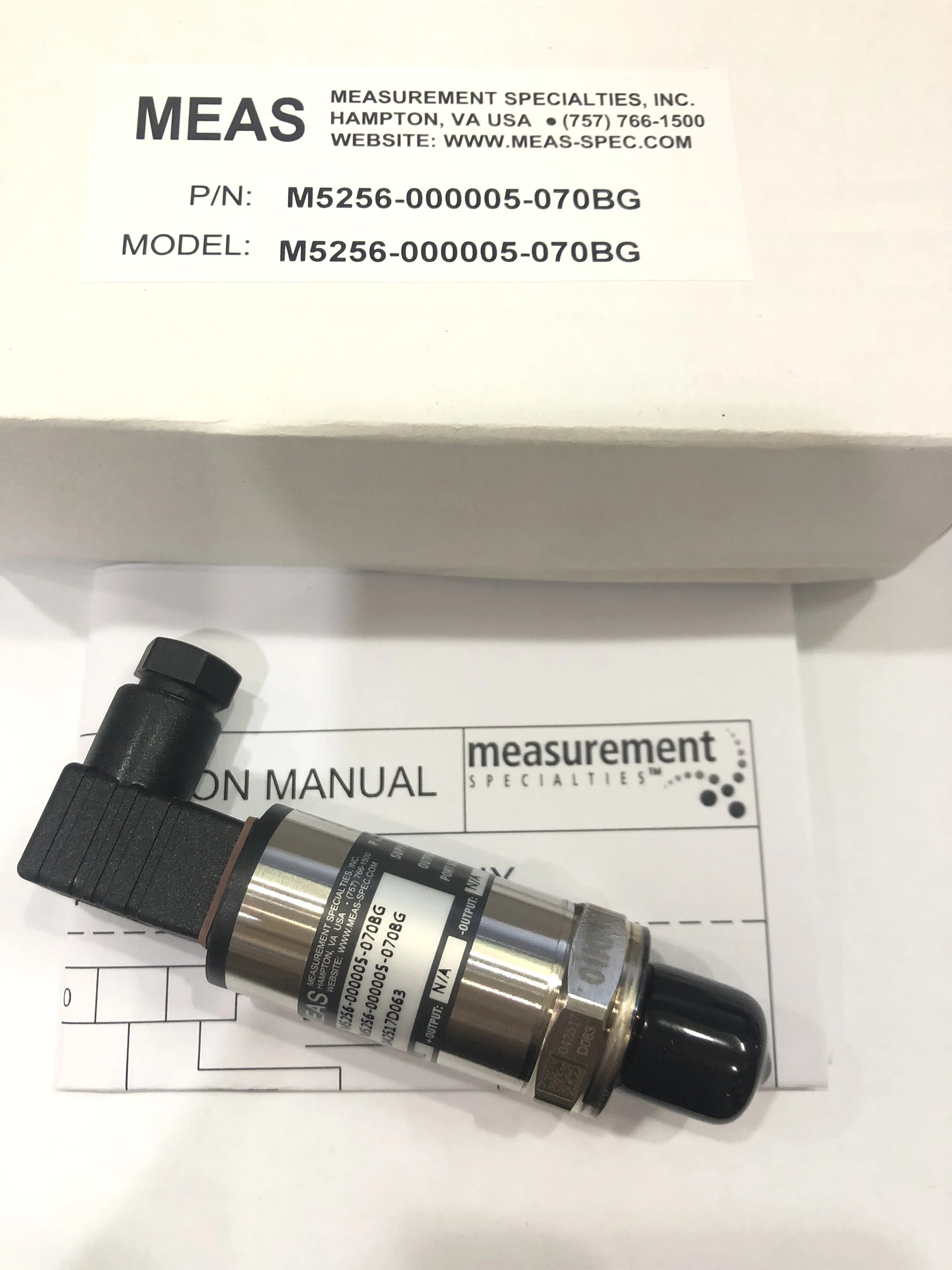 M5256-000005-070BG MEAS 산업등급 압력센서 원본