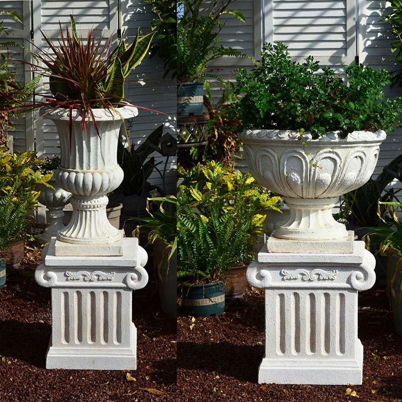웨딩 화분받침대 로마기둥 거실 장식 인테리어 스타일 화단 유럽식 소품받침대 화분대 - 상세 이미지 4