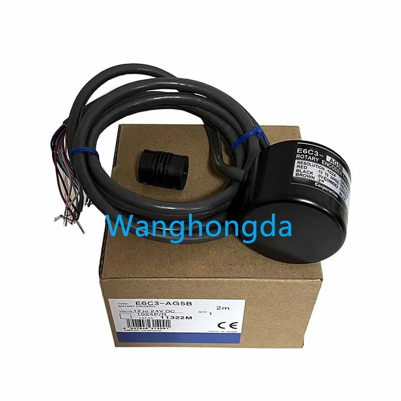 오리지널 E6C3-AG5B E6C3-AG5C 로터리 인코더 256P/R 360P/R 720P/R 1024P/R 신