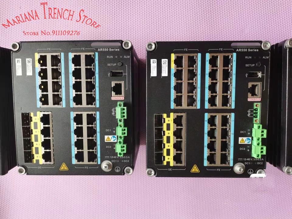 AR550-24FE-D-H 산업 스위칭 라우터 IOT 게이트웨이 가혹환경용으로 설계된 화웨이호환 AR550 시리즈용