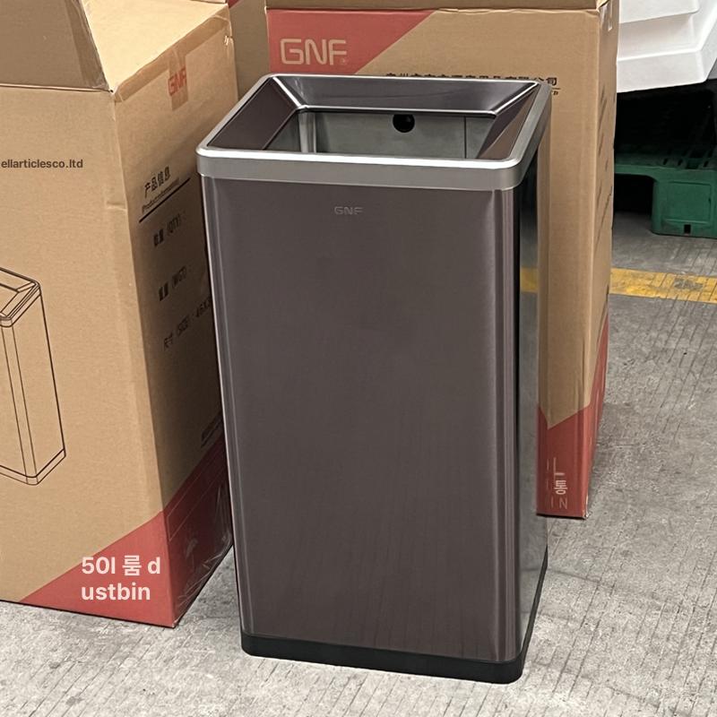 페달 대형쓰레기통 스텐쓰레기통 업소용 스텐레스 철제쓰레기통 주방 사무실 냄새차단 - 상세 이미지 5