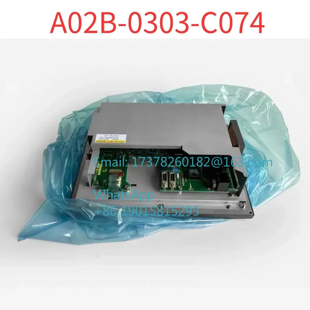 리퍼 A02B-0303-C074 시스템 호스트 LCD 화면 터치 스크린