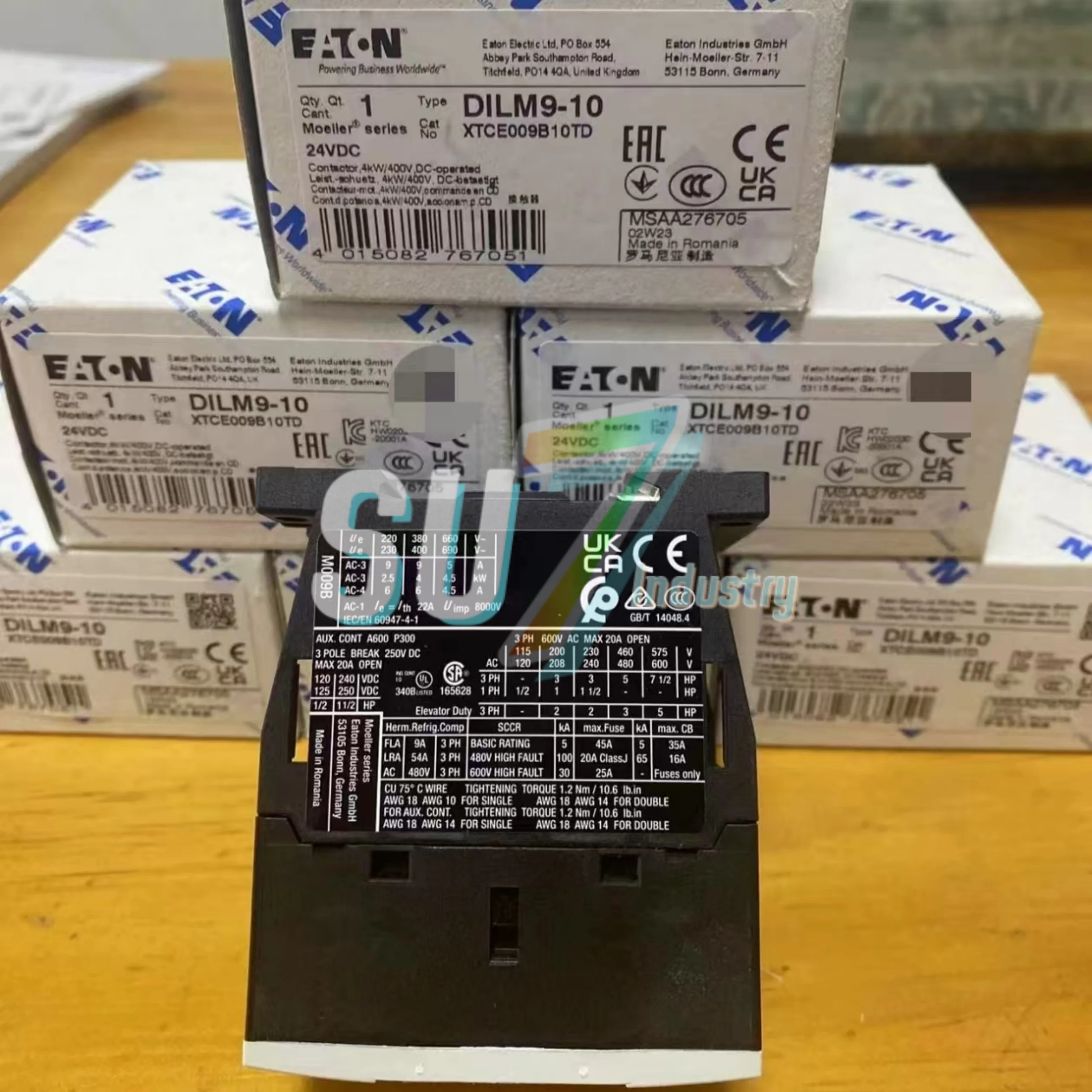 DILM9-10 XTCE009B10TD 24VDC 접촉기 새