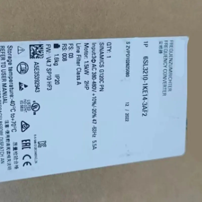 인버터 6SL3210-5BE32-2UV0