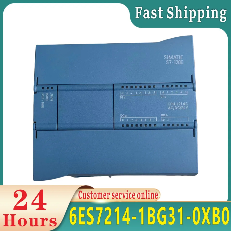 PLC 모듈 SIMATIC S7-1200 CPU 6ES7214-1BG31-0XB0 신