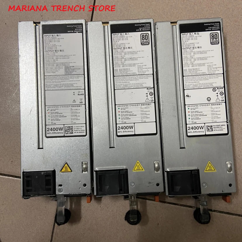 D2400E-S1 A2400E-S1 DELL EMC R6515 R7515 R6525 R7525 랙 서버 전원공급장치 2400W0M63JN