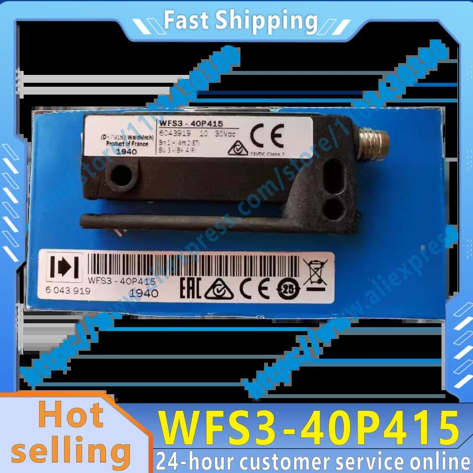 오리지널 WFS3-40P415 PNP WFS3-40N415 NPN 센서 신