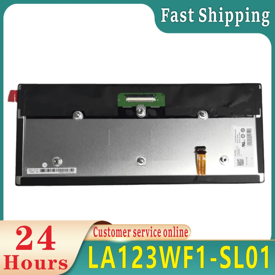 오리지널 리퍼 LCD 스크린 디스플레이 LA123WF1-SL01 LA123WF1 SL01 SL 01 기능