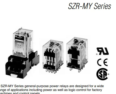 SZR-MY4-X1-DC24V Honeywell 공에이전트 릴레이 기술 지원
