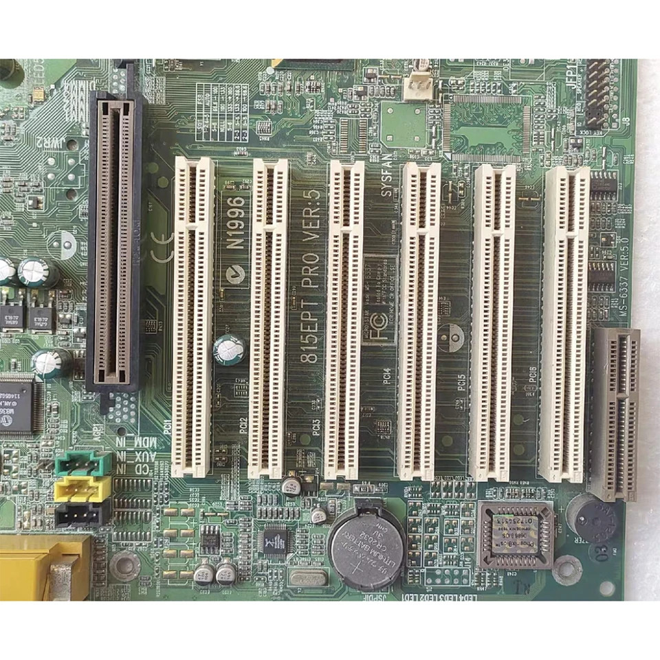 815EPT PRO 데스크탑 산업제어 마더보드 PCI 슬롯 MSI듀얼 COM 포트 LGA370