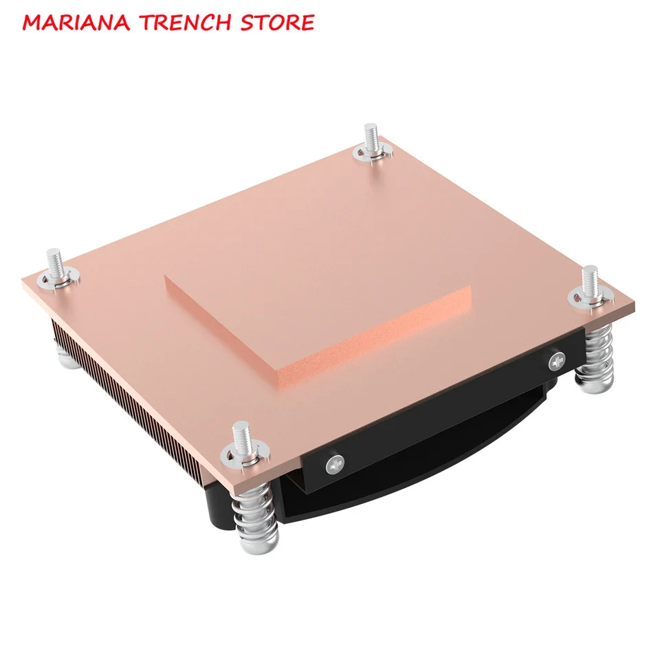 1U3C 1U 서버 CPU 쿨러 LGA 1700 스퀘어 크기 90x90x28.5mm 구멍 간격 78x78mm