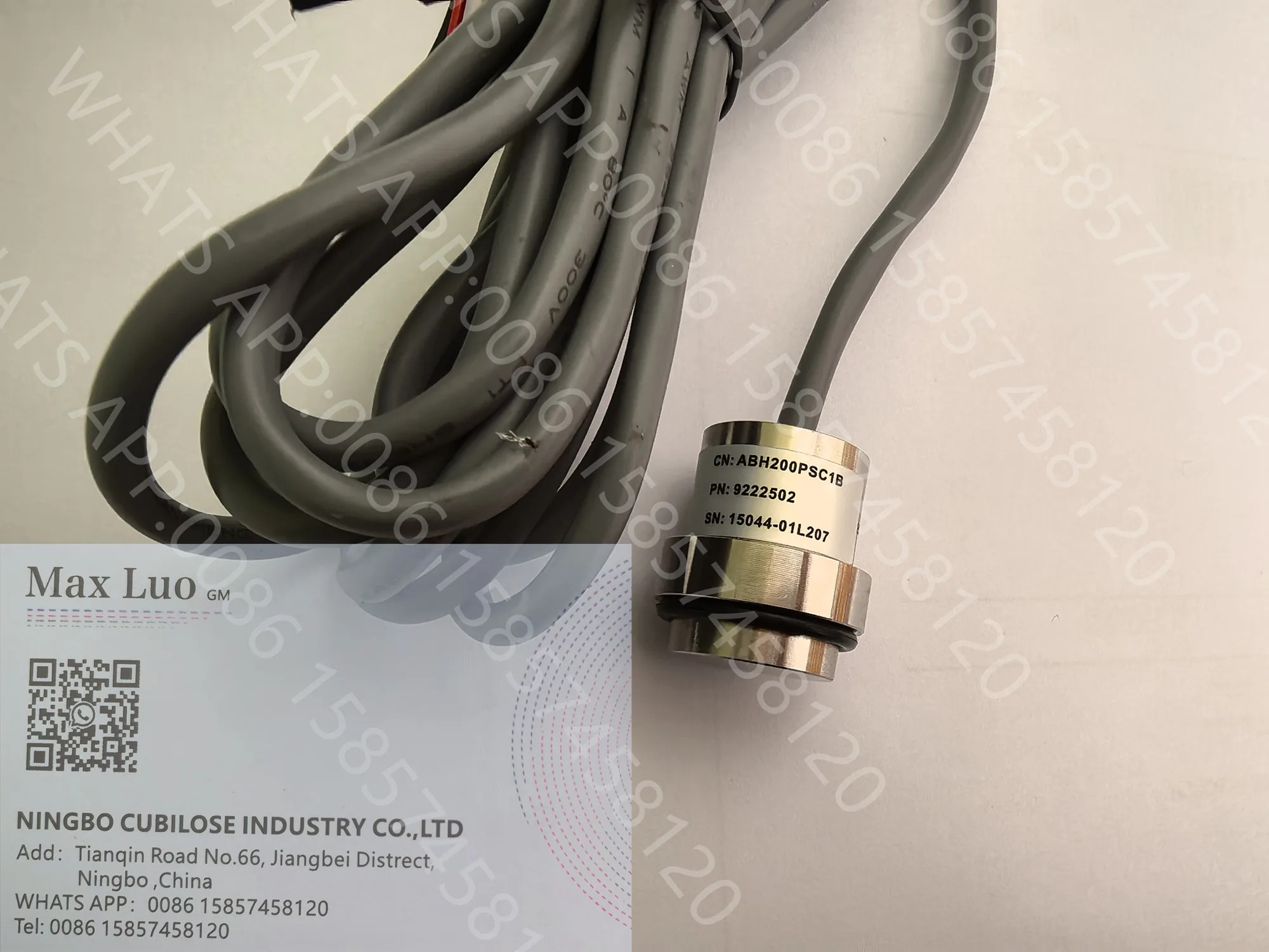 압력 트랜스퓨저 ABH200PSC1B PN 9222502 SN 15044-01L207