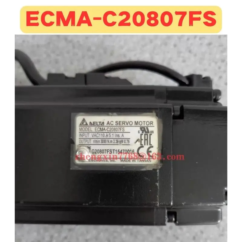 리퍼 서보모터 ECMA-C20807FS ECMA C20807FS 정상 기능 완료