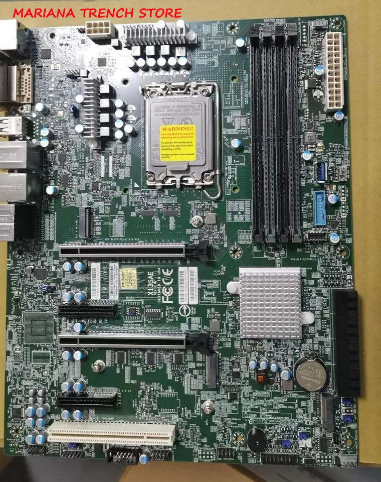 슈퍼마이크로 마더보드x13sae 단일 소켓 LGA-1700 12 세대 코어 i9 i7 i5 i3