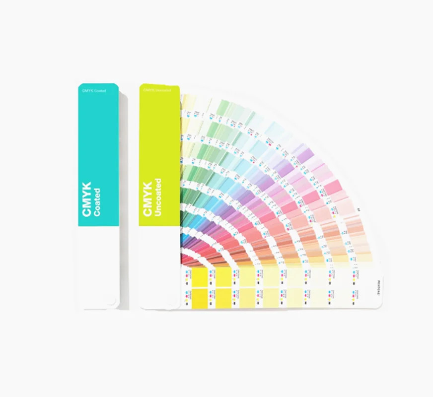 CMYK 인쇄 잉크 국제 표준 CU 컬러 카드 4 색 GP5101A