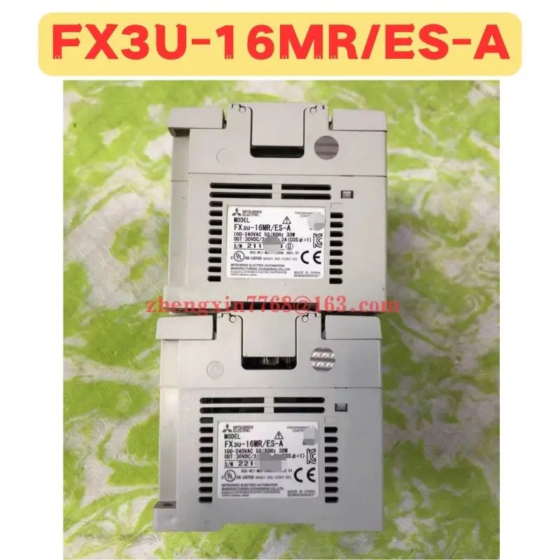 리퍼 PLC 모듈 FX3U-16MR/ES-A FX3U-16MR ES-A 정상 기능 완료