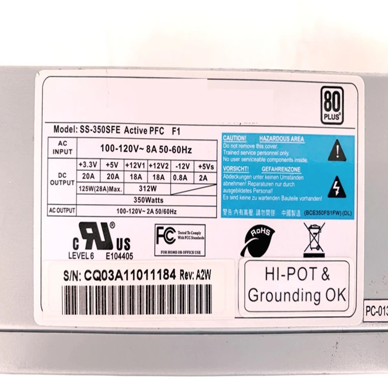 PSU 스위칭 전원공급장치 SS-350SFE 키트 Seasonic SFX M 350W